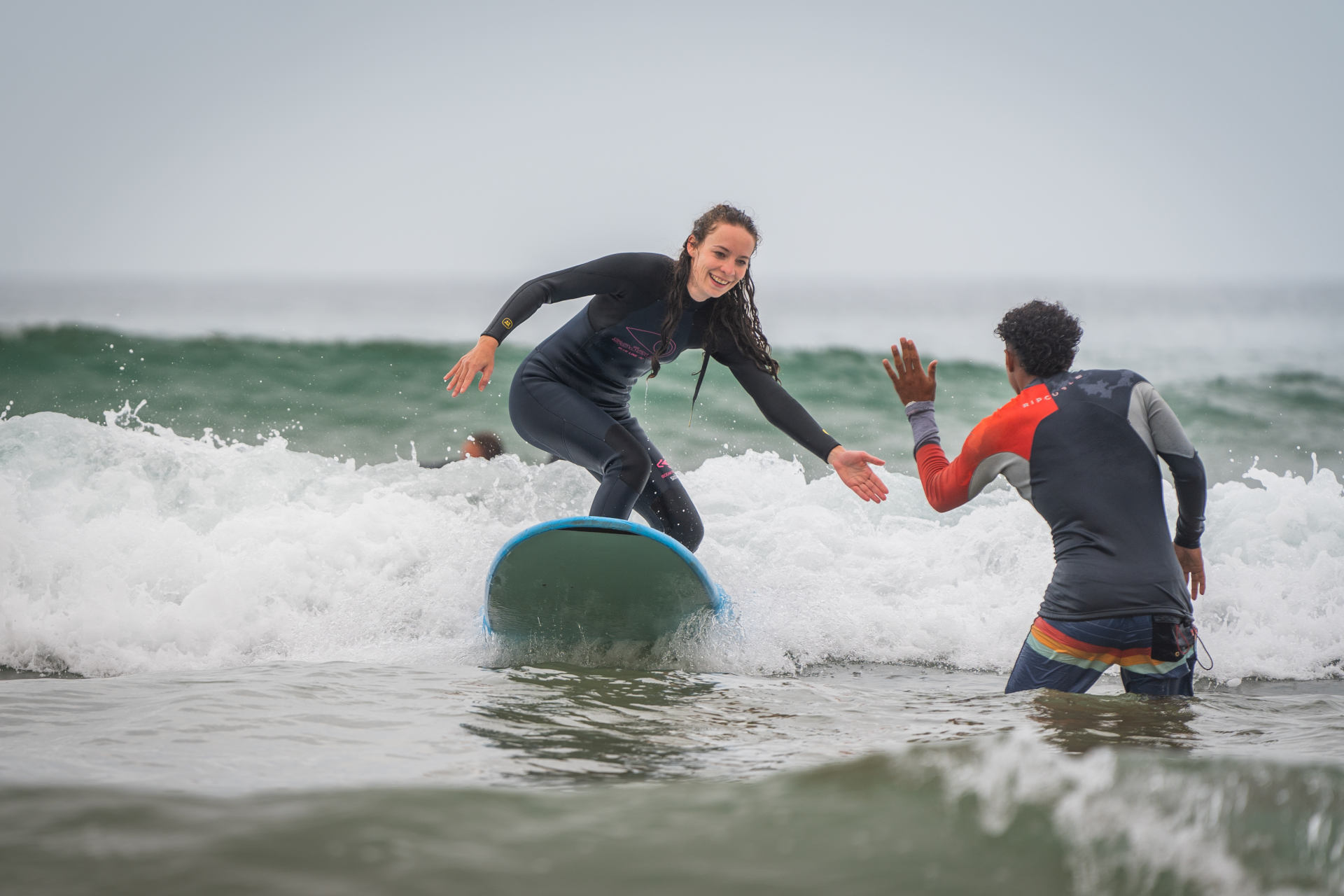 Surfing in Essaouira, Morocco